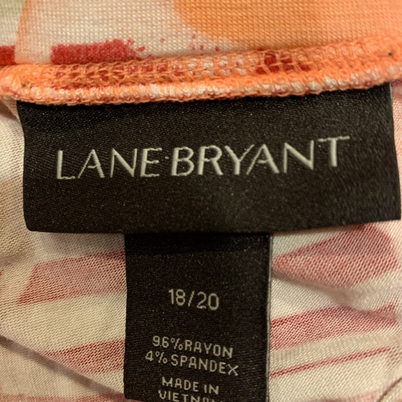 Lane Bryant maxi floral skirt jersey knit, women’s plus size 18/20 - Picture 4 of 4